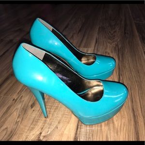 Aldo Lindall 5 Inch Heels in Blue